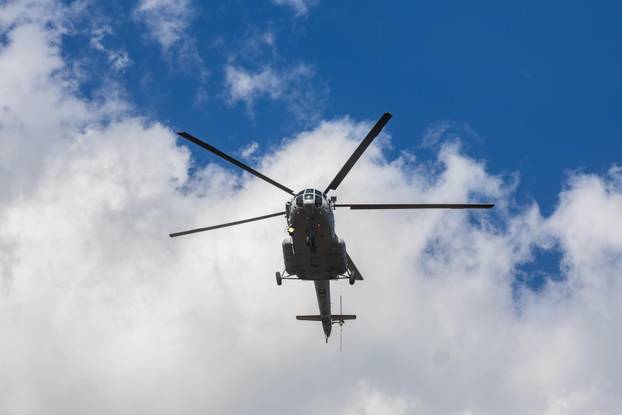 Zagreb: Generalna proba svečanog vojnog mimohoda - zračne snage 