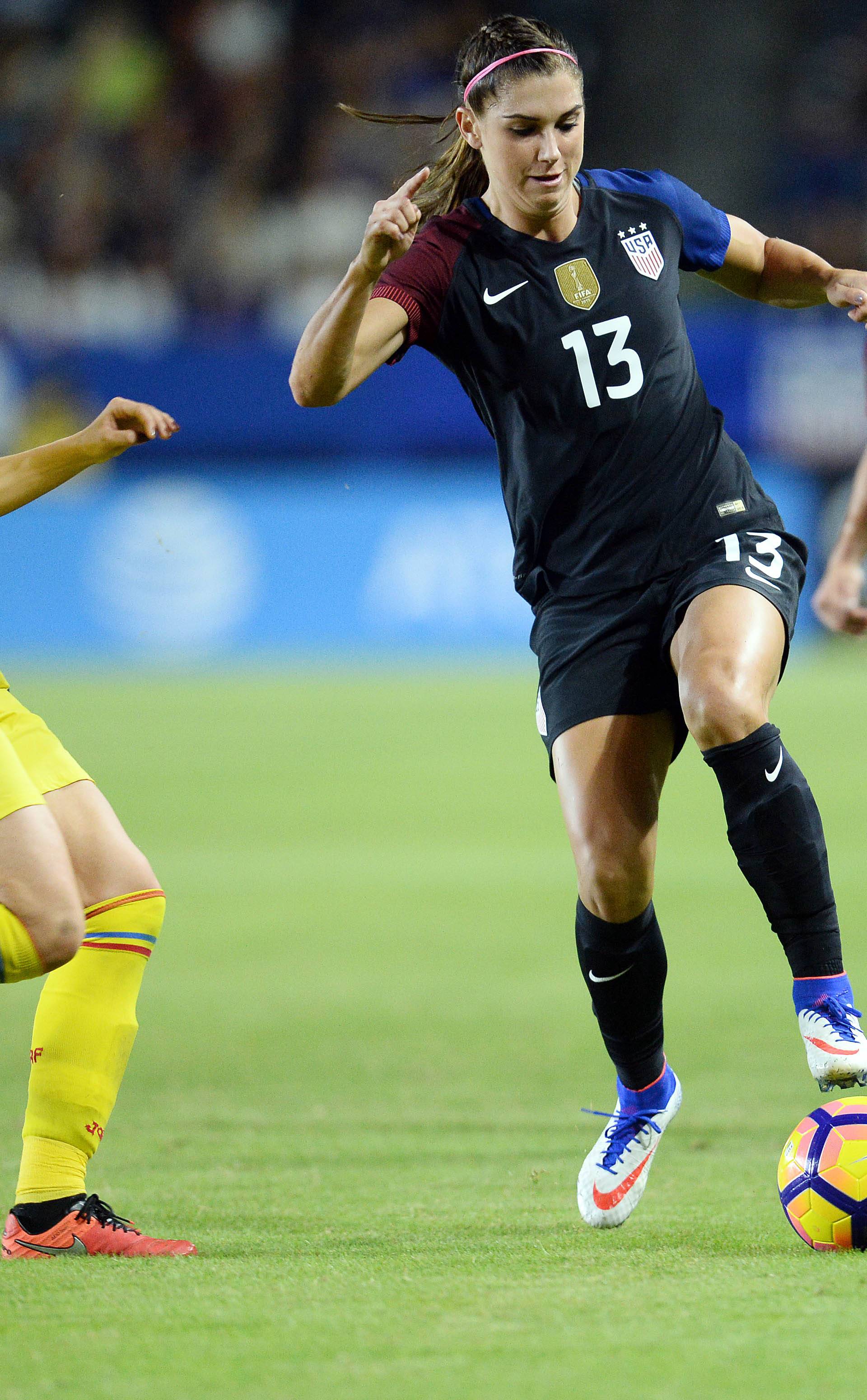 Soccer: International Friendly Women's Soccer-Romania at USA