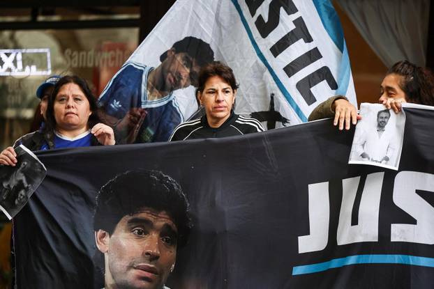 Court case against eight people charged with Maradona's death
