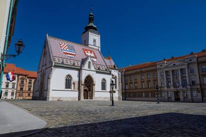 Zagreb: Prazne ulice Gornjeg Grada