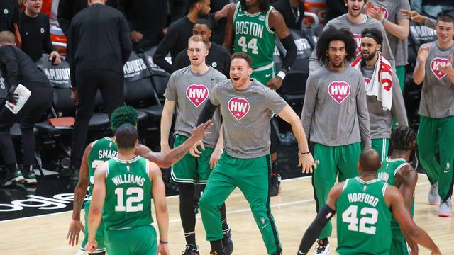 NBA: Playoffs-Boston Celtics at Atlanta Hawks