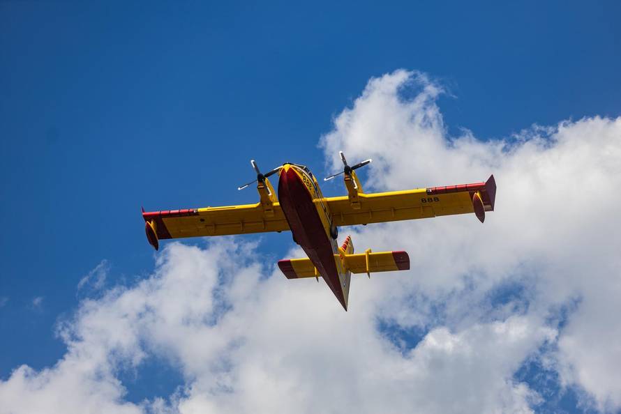 Zagreb: Generalna proba svečanog vojnog mimohoda - zračne snage 