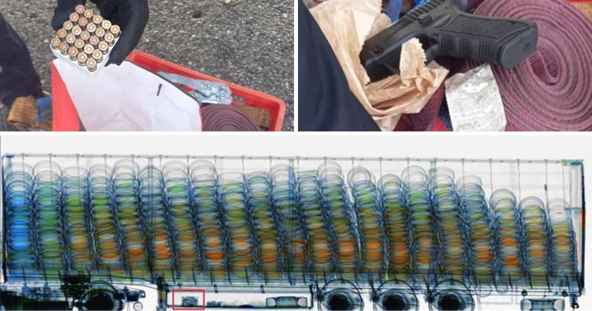Weapons brought into Croatia by a Serb in car with Slovenian plates discovered hidden in trailer