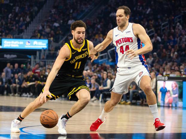 NBA: Detroit Pistons at Golden State Warriors