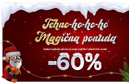 Tehno-ho-ho-ho Magična ponuda - Iskoristite popuste do čak 60%!