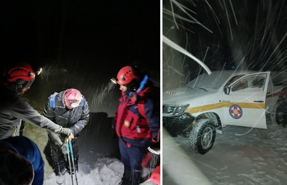 Planinar na Kamešnici izgubio orijentaciju! HGSS-ovci ga tražili po mećavi, hladnoći i jakoj buri