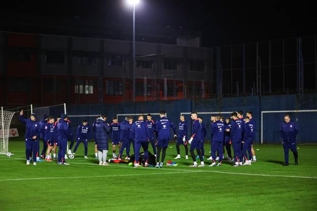 Zagreb: Trening hrvatske nogometne reprezentacije uoči utakmice Lige nacija protiv Škotske