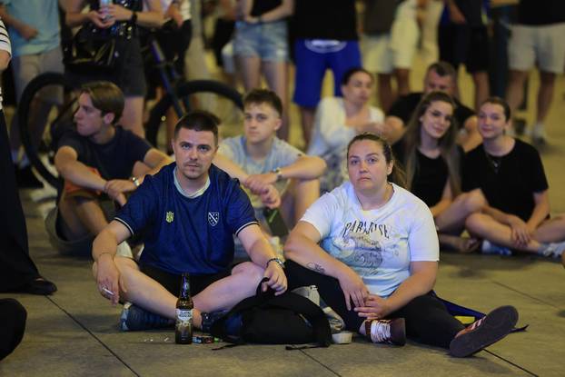 Zagreb: Praćenje utakmice između BiH i Švicarske