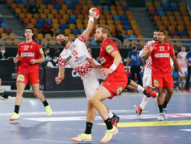 2021 IHF Handball World Championship - Main Round Group 2 - Denmark v Croatia