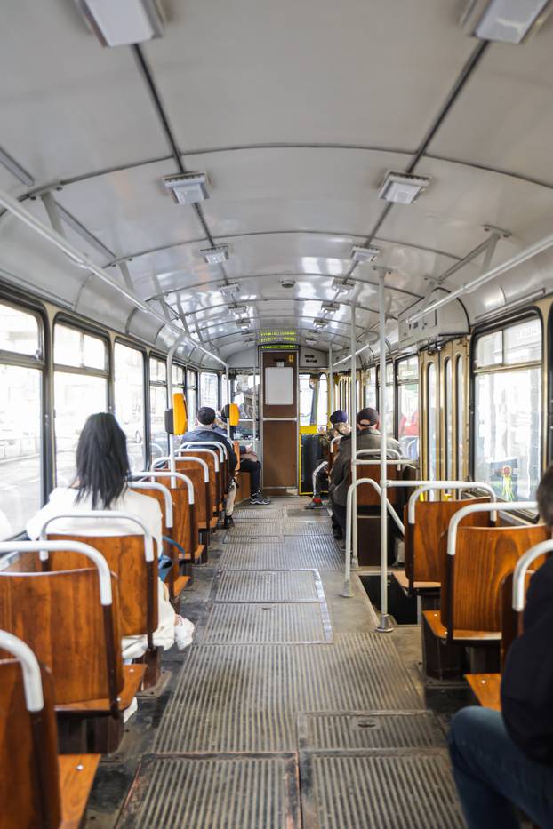 Zagreb: Tramvaj ZET-a koji vozi ve&cacute; pola stolje&cacute;a