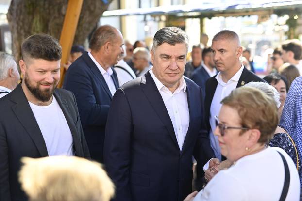 Kastav: Zoran Milanović na manifestaciji "Bela nedeja"