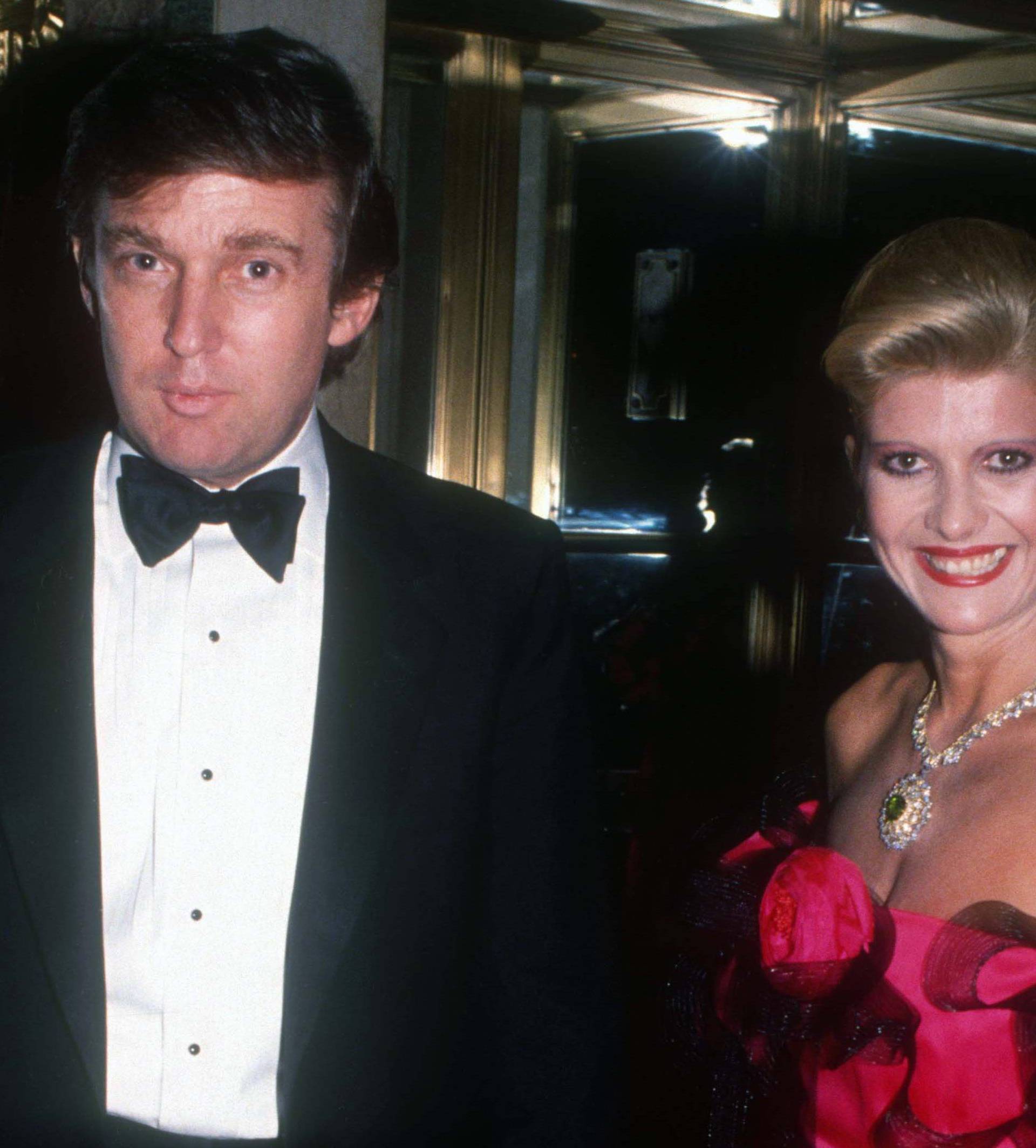 Donald & Ivana Trump 1990