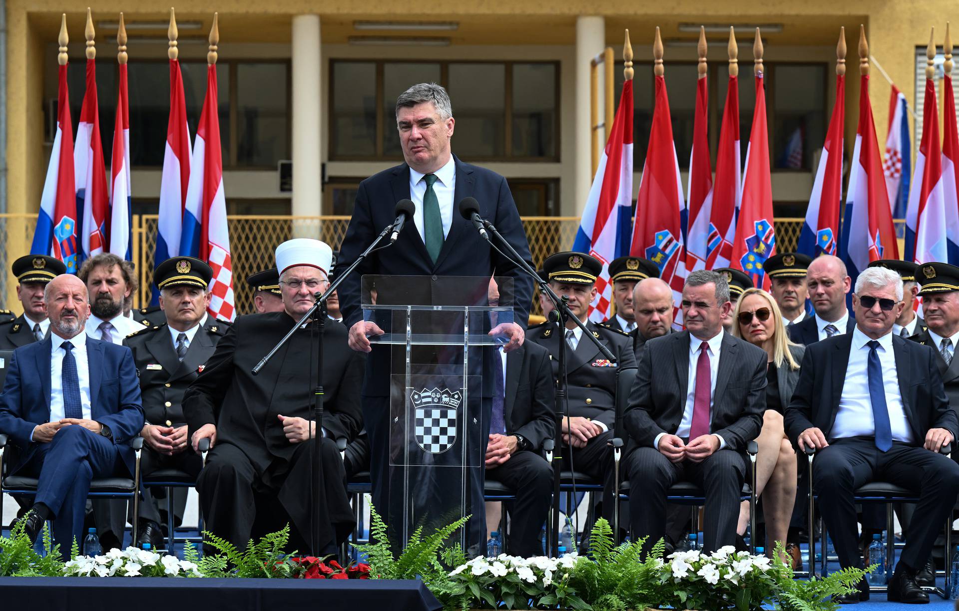 Zagreb: Svečana promocija polaznika vojnih izobrazbi Hrvatskog vojnog učilišta "dr. Franjo Tuđman"