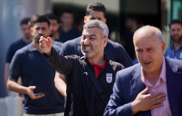 FIFA World Cup 2026 - Iran leave Tijuana hotel ahead of first World Cup match