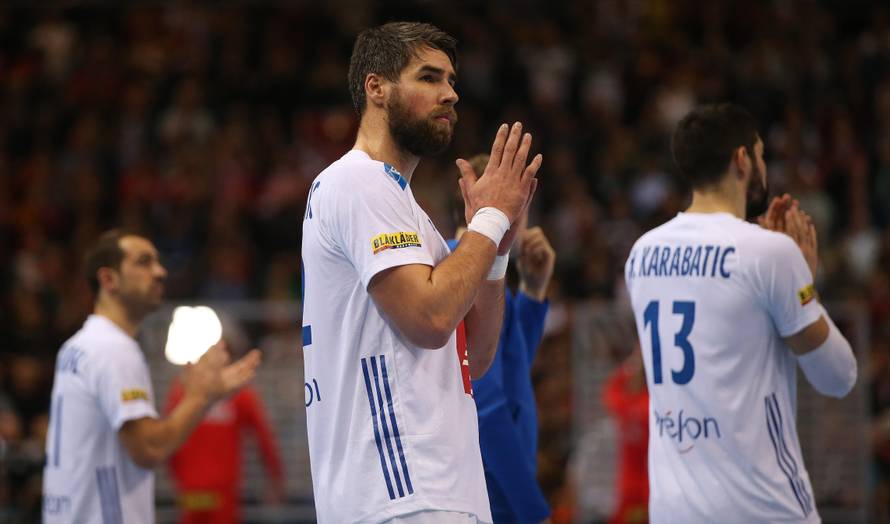 firo: 25.01.2019, Handball: World Cup World Cup Semi Finals Semi Final Denmark Denmark - France, France