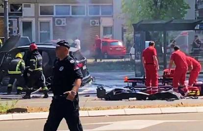 Raznijeli džip u Beogradu, vozač ostao bez noge. Umro u bolnici. U automobilu bila i Kolumbijka