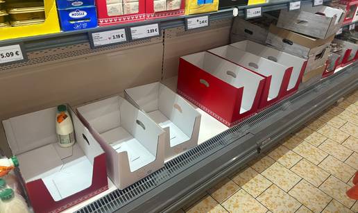 FOTO Pogledajte kako izgledaju police s jajima u dućanima!