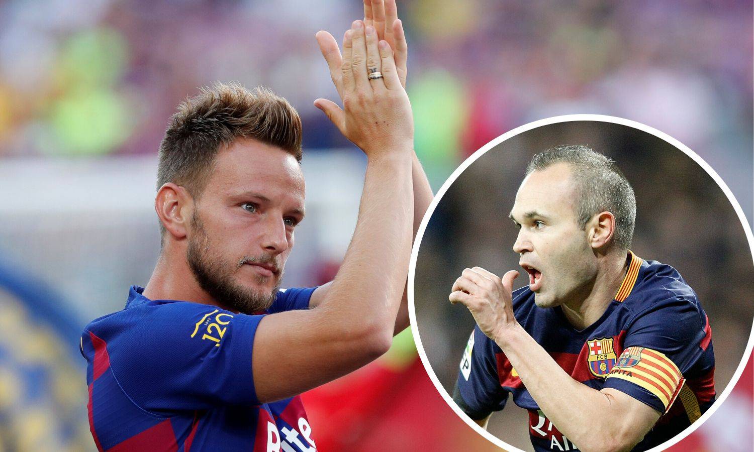 Iniesta: Rakitić je veliki igrač, ne bih ga pustio iz Barcelone!