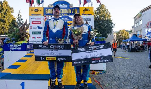 Hrvatska posada sjajna u Zlinu: Martin i Dora Ravenščak u Češkoj stigli do rezultata sezone