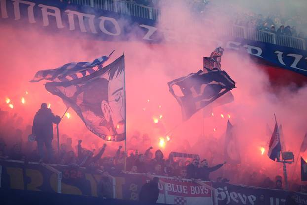 Zagreb: Utakmica Dinama i Hajduka u 24. kolu Prve HNL