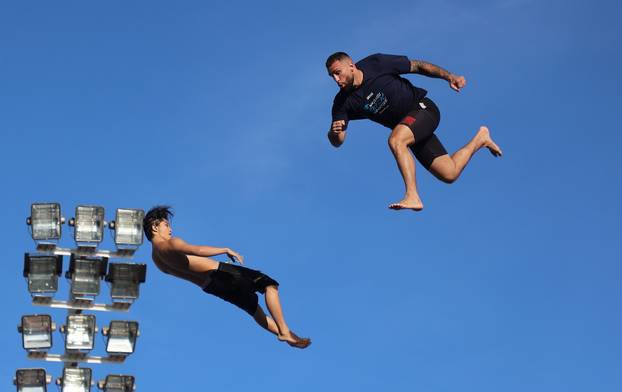 Split: Sportsko-humanitarno natjecanje "Najluđi skakač Hrvatske"