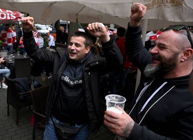 Prag:  Beckett irish  pub, gdje se hrvatski navijaci okupljaju prije utakmice