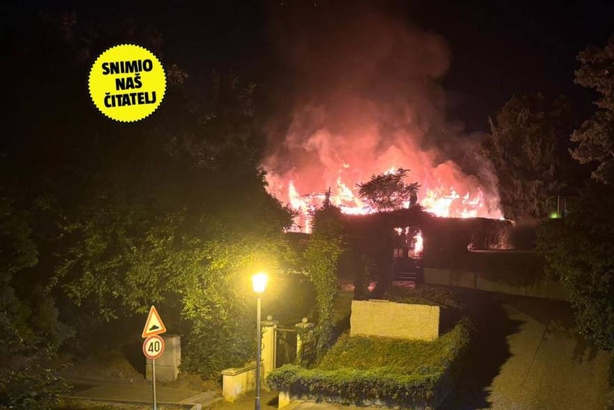 Izgorio restoran Apetit u Zagrebu