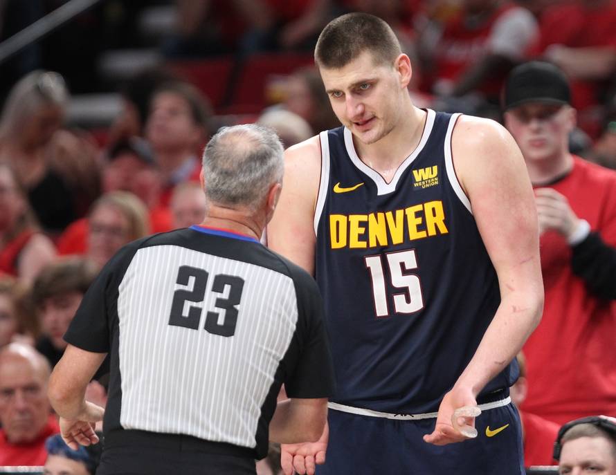 NBA: Playoffs-Denver Nuggets at Portland Trail Blazers