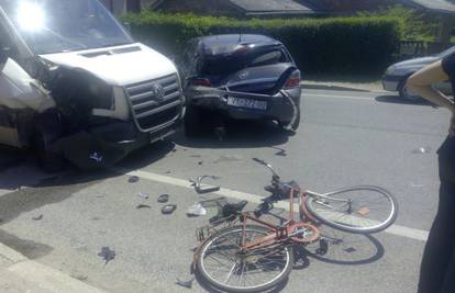 U prometnoj nesreći u blizini Varaždina ozlijeđen je biciklist