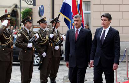 Thaci u Zagrebu: Srbija nema pravo rješavati pitanje Kosova