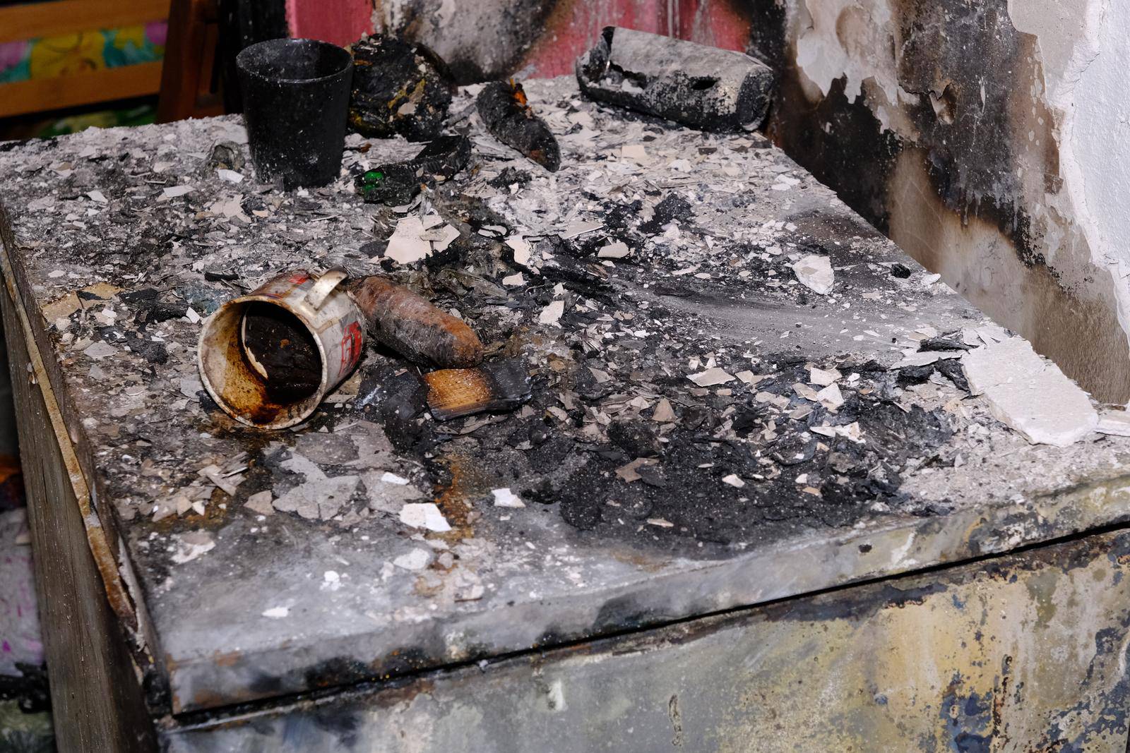 Petrinja: Kuća obitelji Brkljačić uništena je u požaru