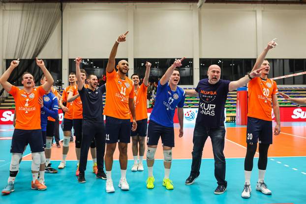 Sisak: Finale kupa za odbojkaše, MOK Mursa Osijek - HAOK Mladost