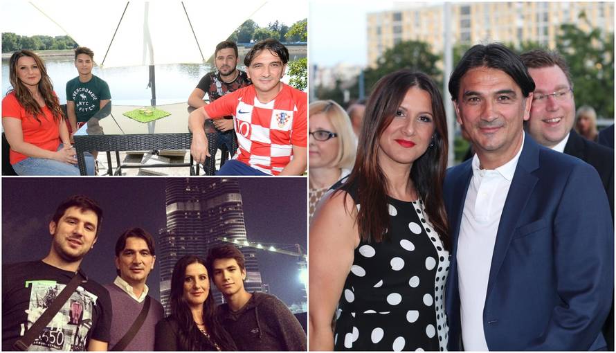 Dalićeva žena Davorka odrekla se karijere zbog obitelji, a na sinove je Zlatko jako ponosan