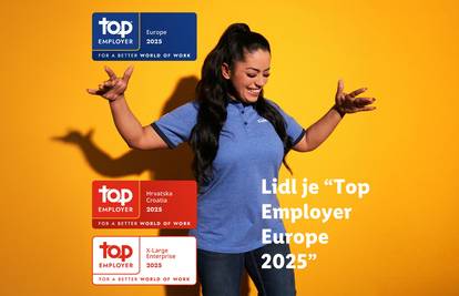 Lidl Hrvatska po 2. put „Top Employer 2025.“