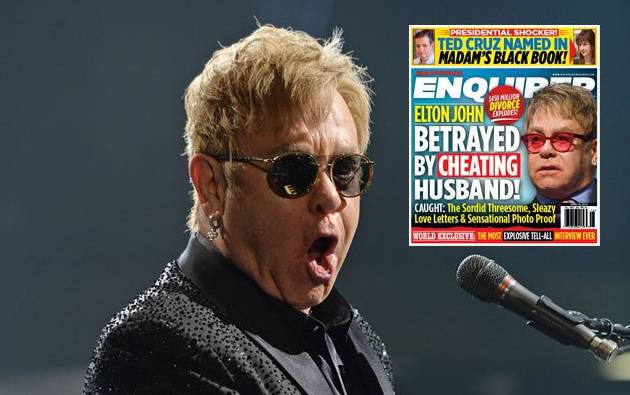 Celebrity grupnjak: Furnish je varao Eltona s jednim parom
