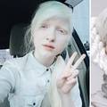 Eterična princeza: Model Nastya Zhidkova najpoznatija je albino djevojka u svijetu manekenstva