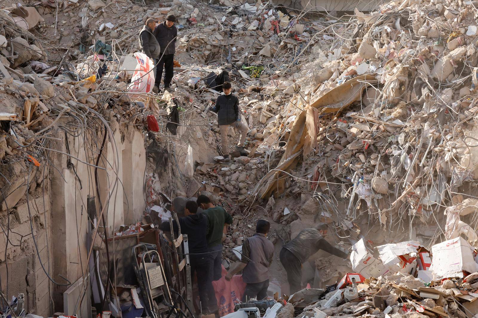 Aftermath of the deadly earthquake, in Kahramanmaras