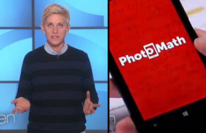 Ellen o PhotoMathu: To je crna magija koju je osmislio vrag...