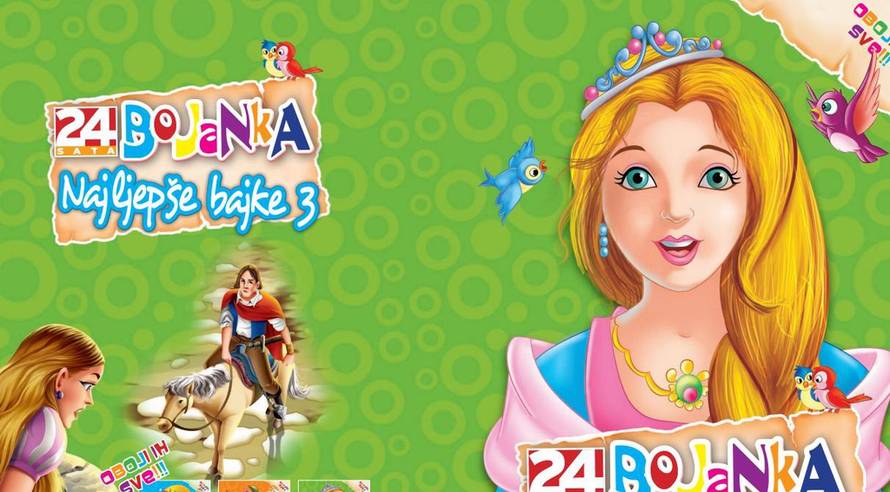 U trećoj bojanki čekaju te Crvenkapica, Pinokio i Janko