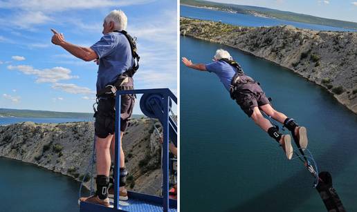 Leteći djedica: Amerikanac (82) skočio s Masleničkog mosta i oborio rekord! 'Prava legenda'
