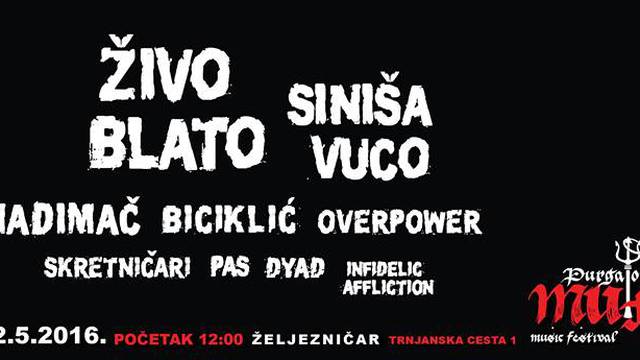 Živo blato i Siniša Vuco headlineri prvog Muf festivala