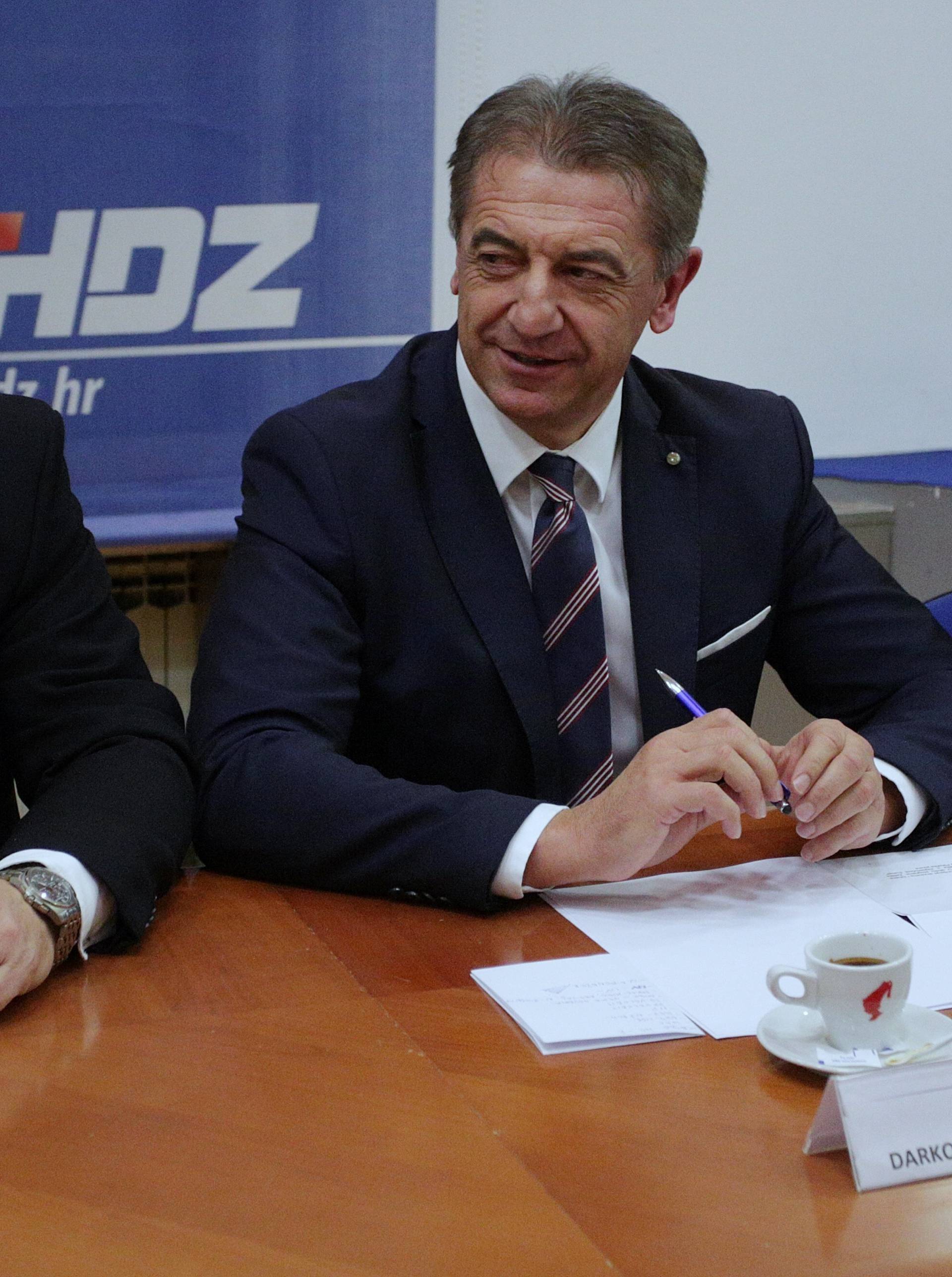 Raspušten ličko-senjski HDZ, Milinović i dalje ostaje župan...