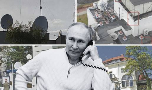 Misteriozne antene na ruskim veleposlanstvima: Kako Rusi iz Zagreba pričaju s Putinom?