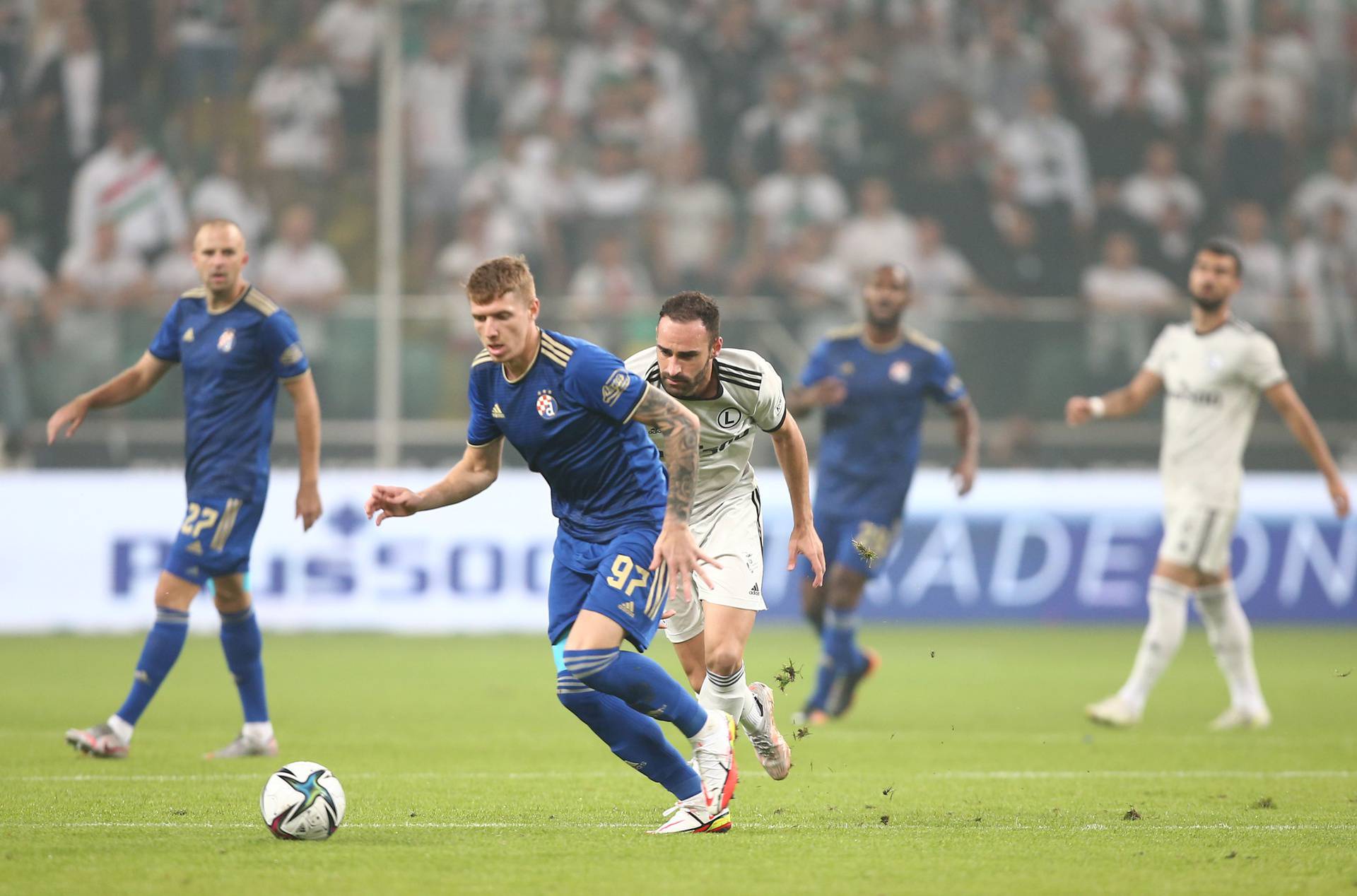 Druga utakmica 3. pretkola UEFA Lige prvaka,  Legia - GNK Dinamo Zagreb.