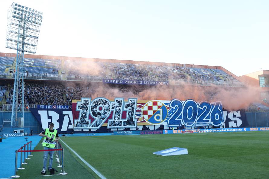Zagreb: GNK Dinamo i NK Varaždin u utakmici 32. kola Prve HNL