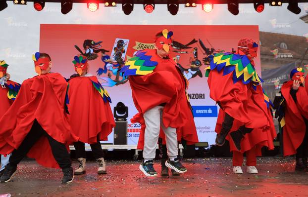 Samobor: Dječja povorka u sklopu 200. obljetnice Samoborskog fašnika