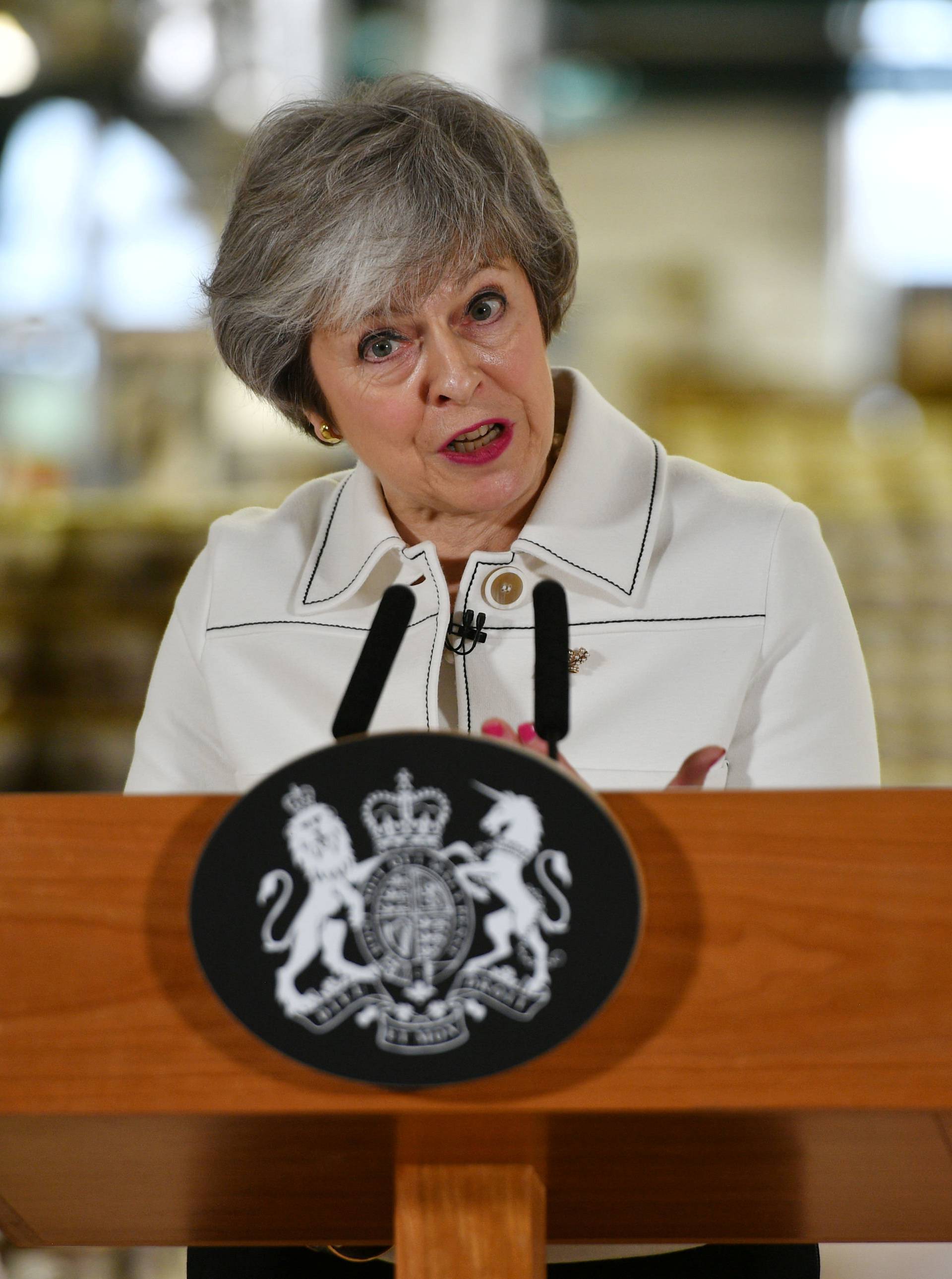 Theresa May visit to Stoke-on-Trent