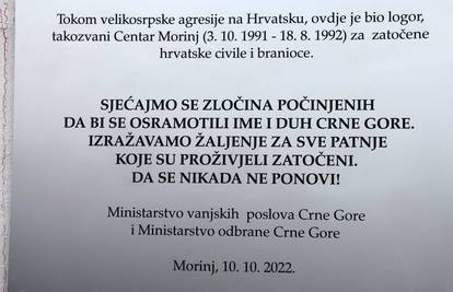Crnogorski parlament smijenio ministre Konjevića i Krivokapića zbog spomen ploče u Morinju