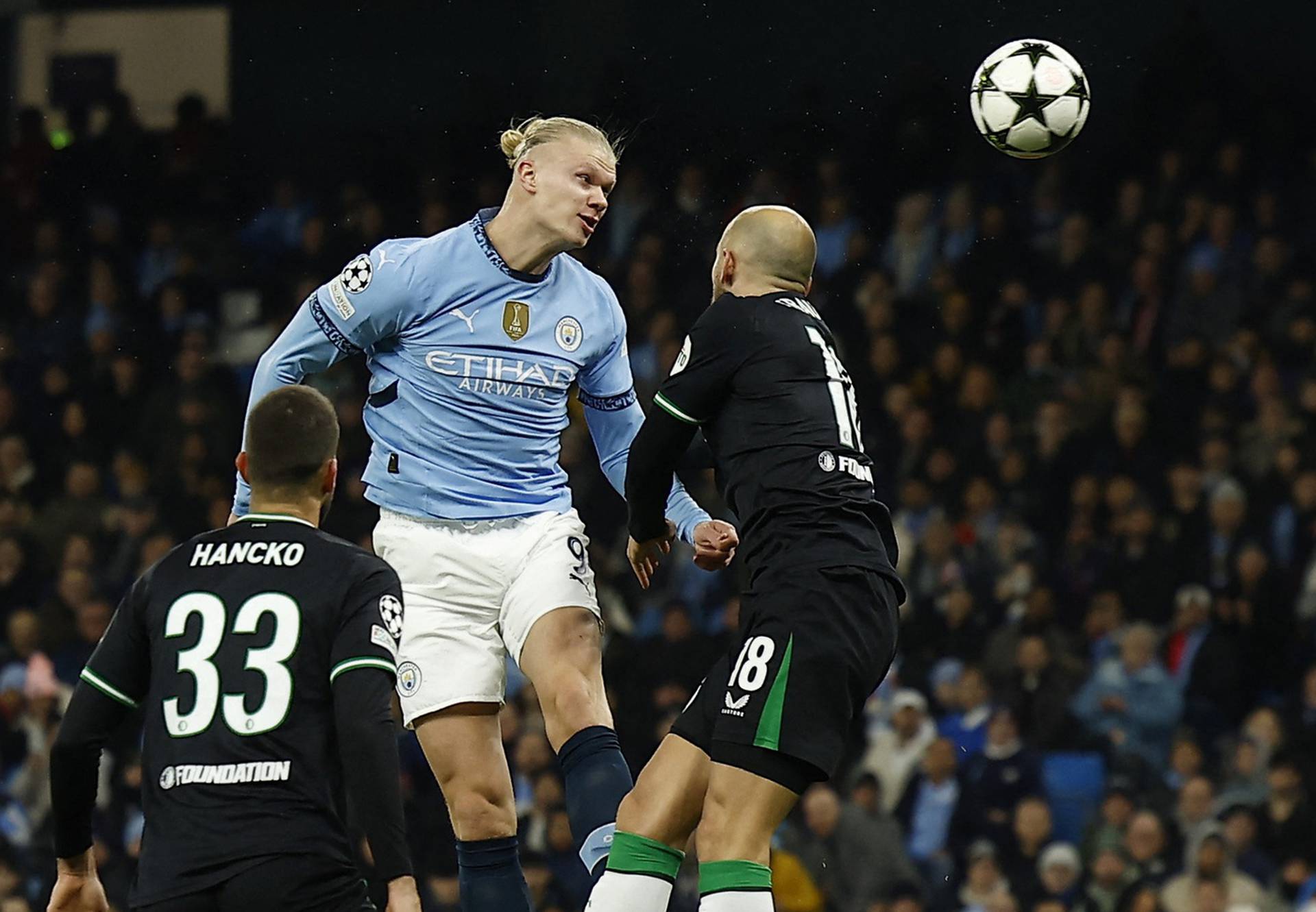 Champions League - Manchester City v Feyenoord