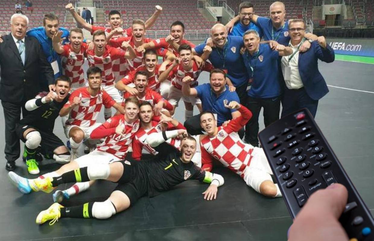 Evo gdje gledati finale Eura u futsalu Hrvatska - Španjolska